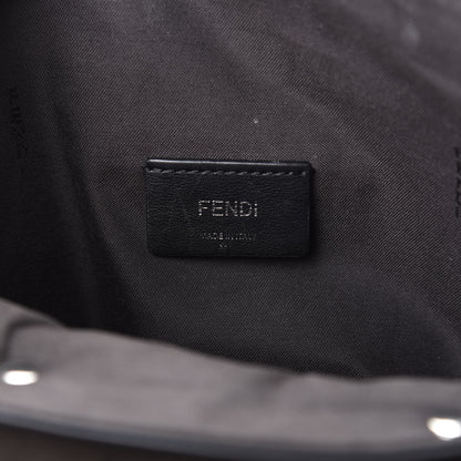 Fendi Vitello Century Opaco Large Back to School Backpack Black 5 of 14