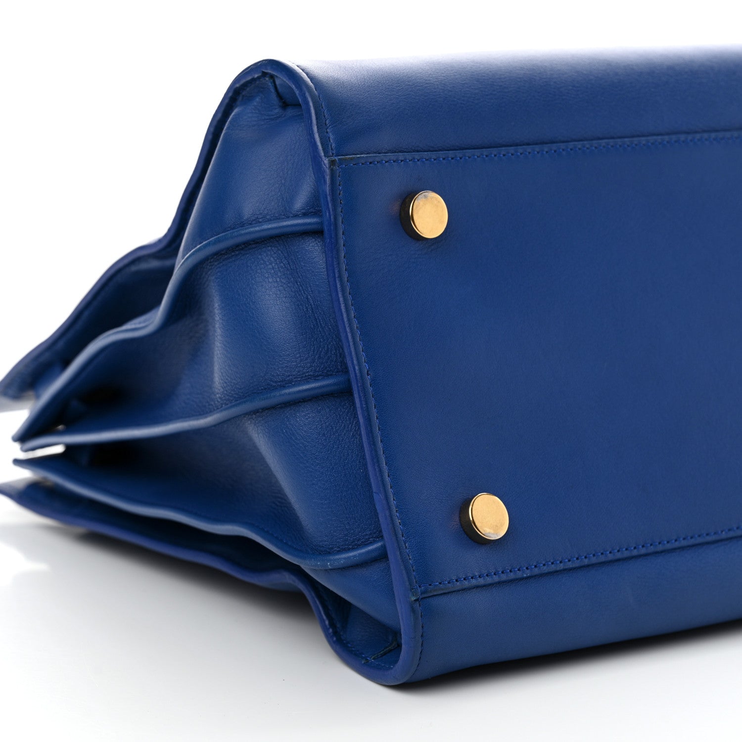 Saint Laurent Calfskin Small Sac De Jour Blue Majorelle 10 of 13