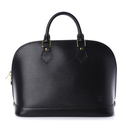 Louis Vuitton Epi Alma PM Black 1 of 10