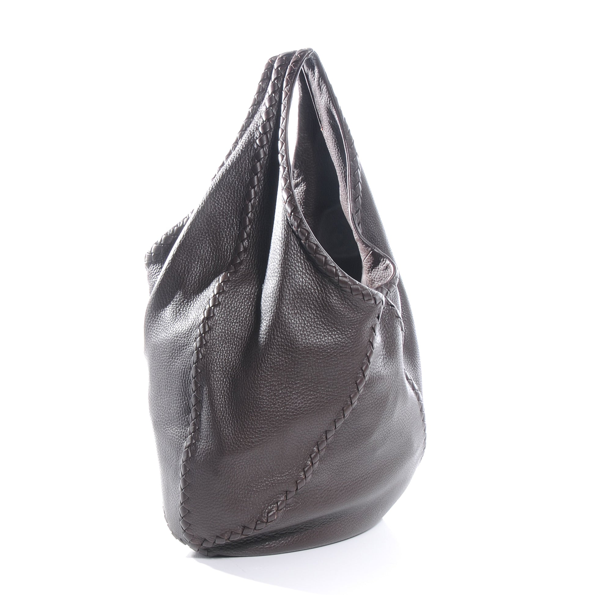 Bottega Veneta Cervo Deerskin Hobo Ebano 3 of 7