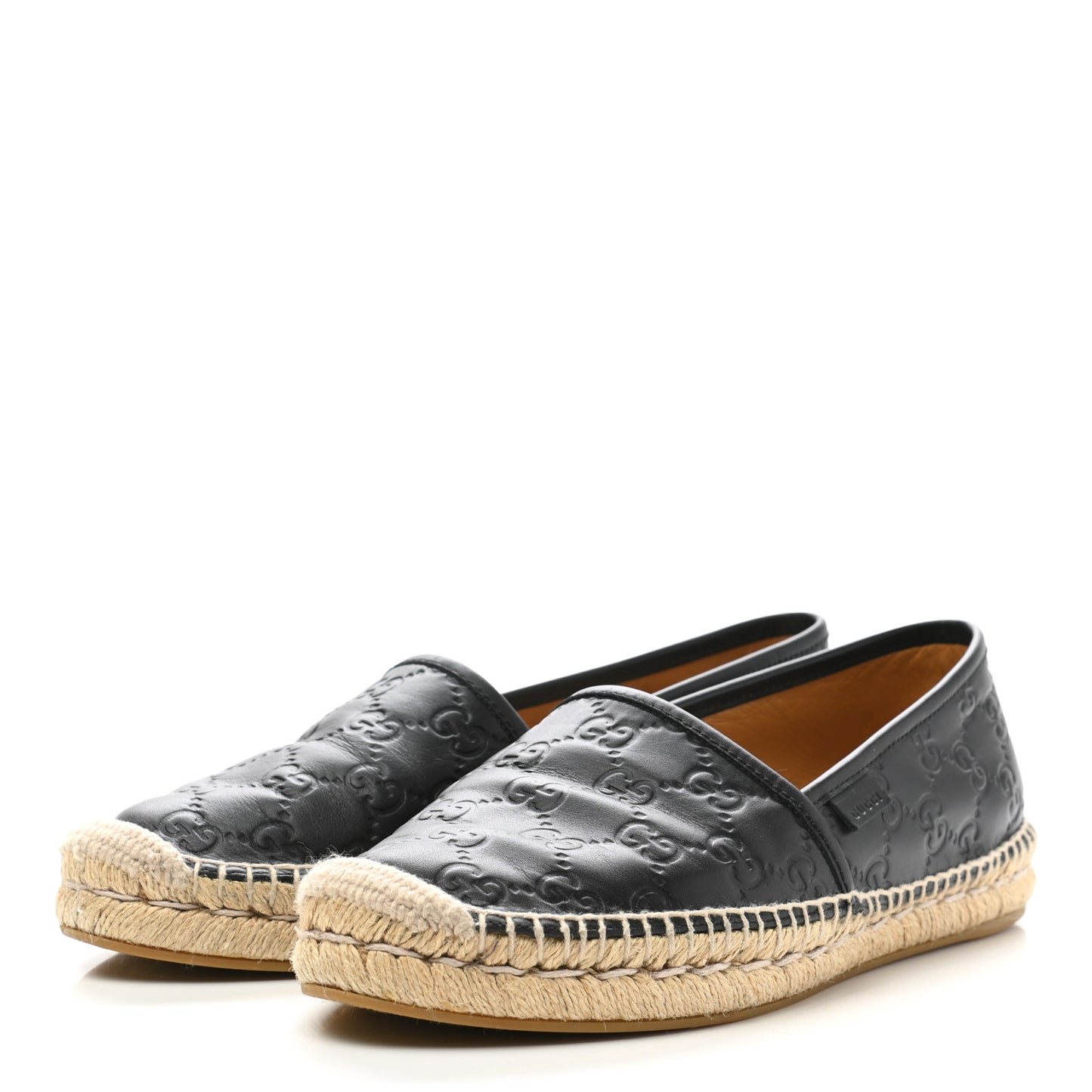 Microguccissima Signature Espadrilles 39.5 Black