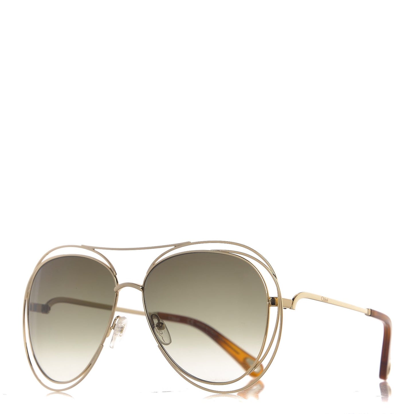 Carlina Round Sunglasses CE134S Gold
