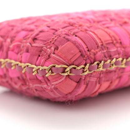 Chanel Tweed Chain Around Phone Holder Pink 10 of 11