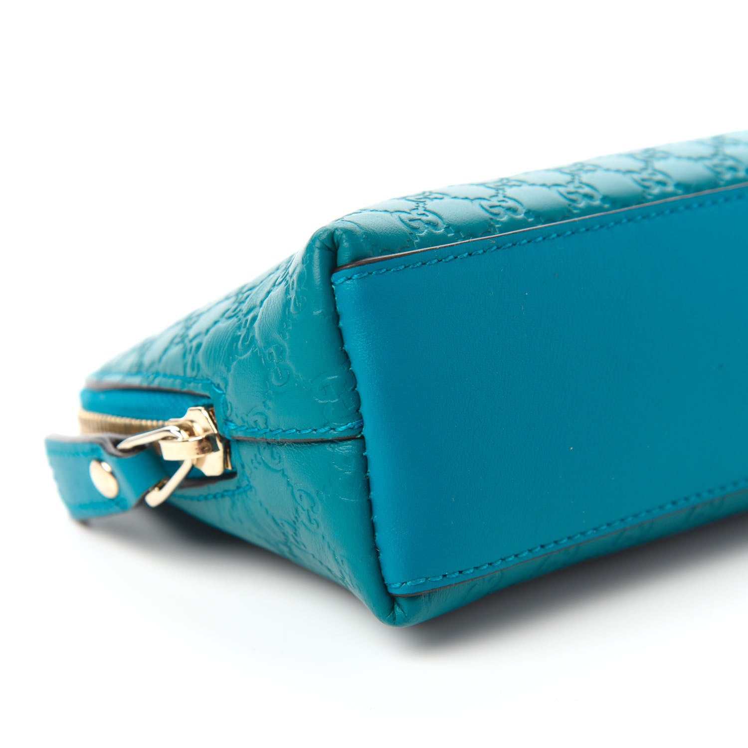 Gucci Microguccissima GG Cosmetic Case Deep Cobalt 6 of 12
