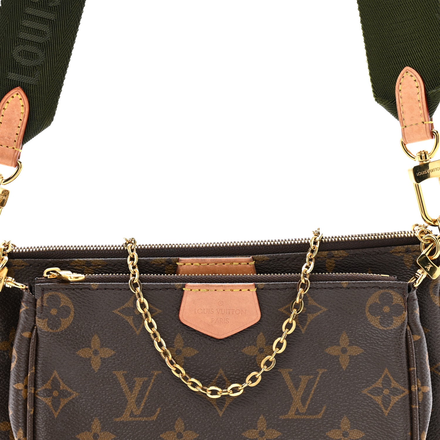 Louis Vuitton Monogram Multi Pochette Accessories Kaki 8 of 12