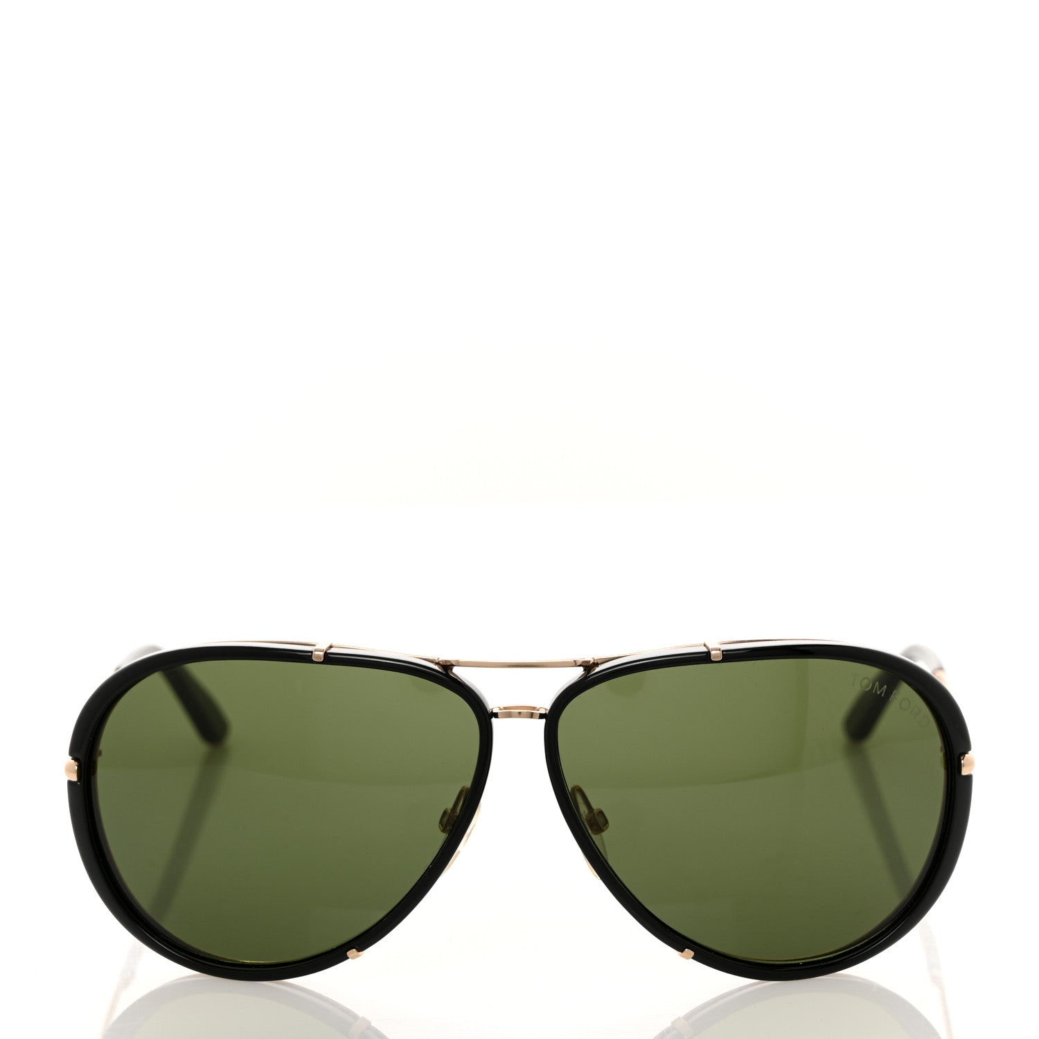 Tom Ford Cyrille Aviator Sunglasses TF109 Black 2 of 8