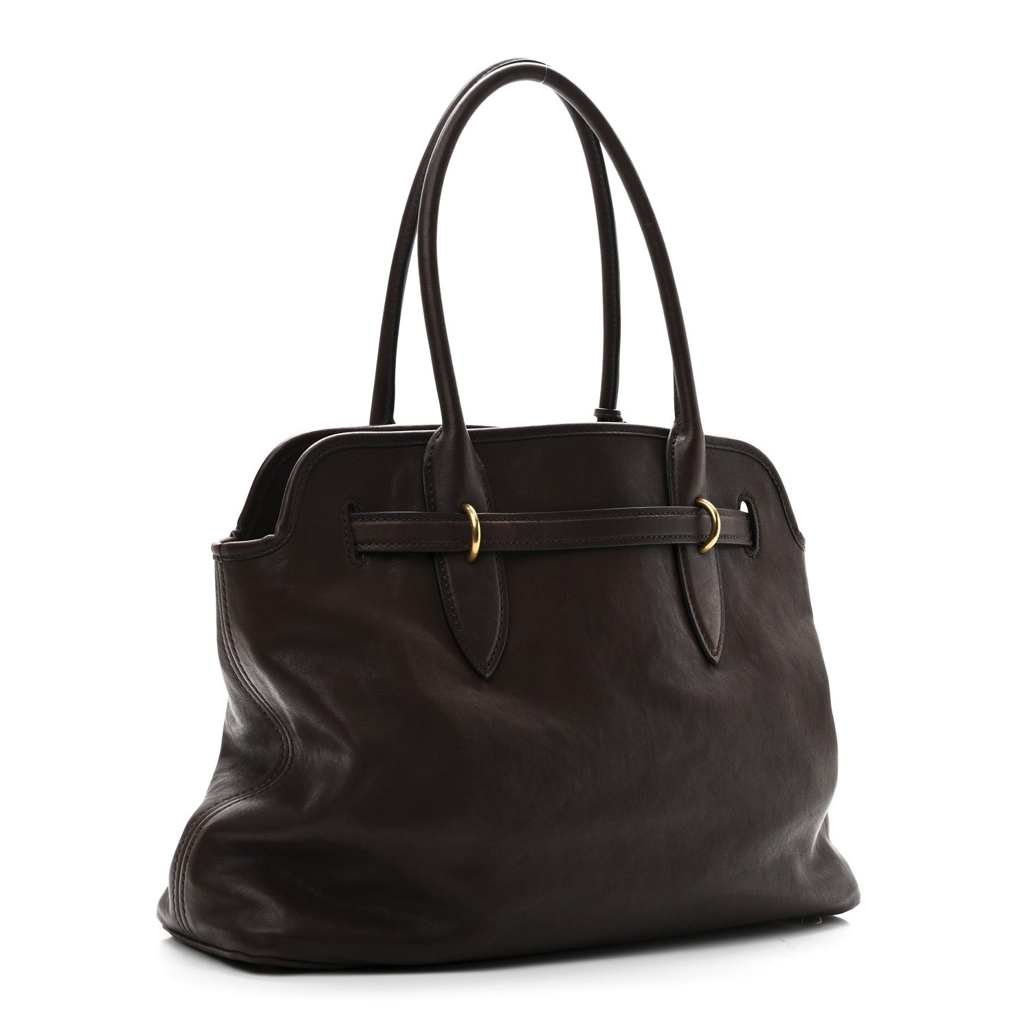 Miu Miu Nappa Medium Aventure Bag Radica 3 of 9