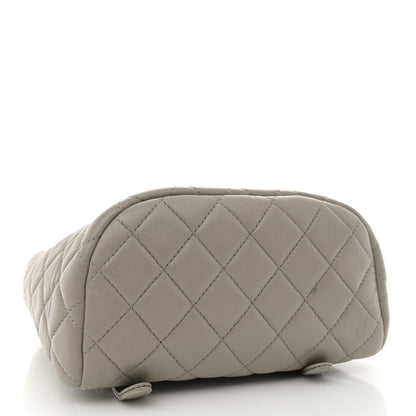 Chanel Lambskin Quilted Mini Urban Spirit Backpack Grey 4 of 13