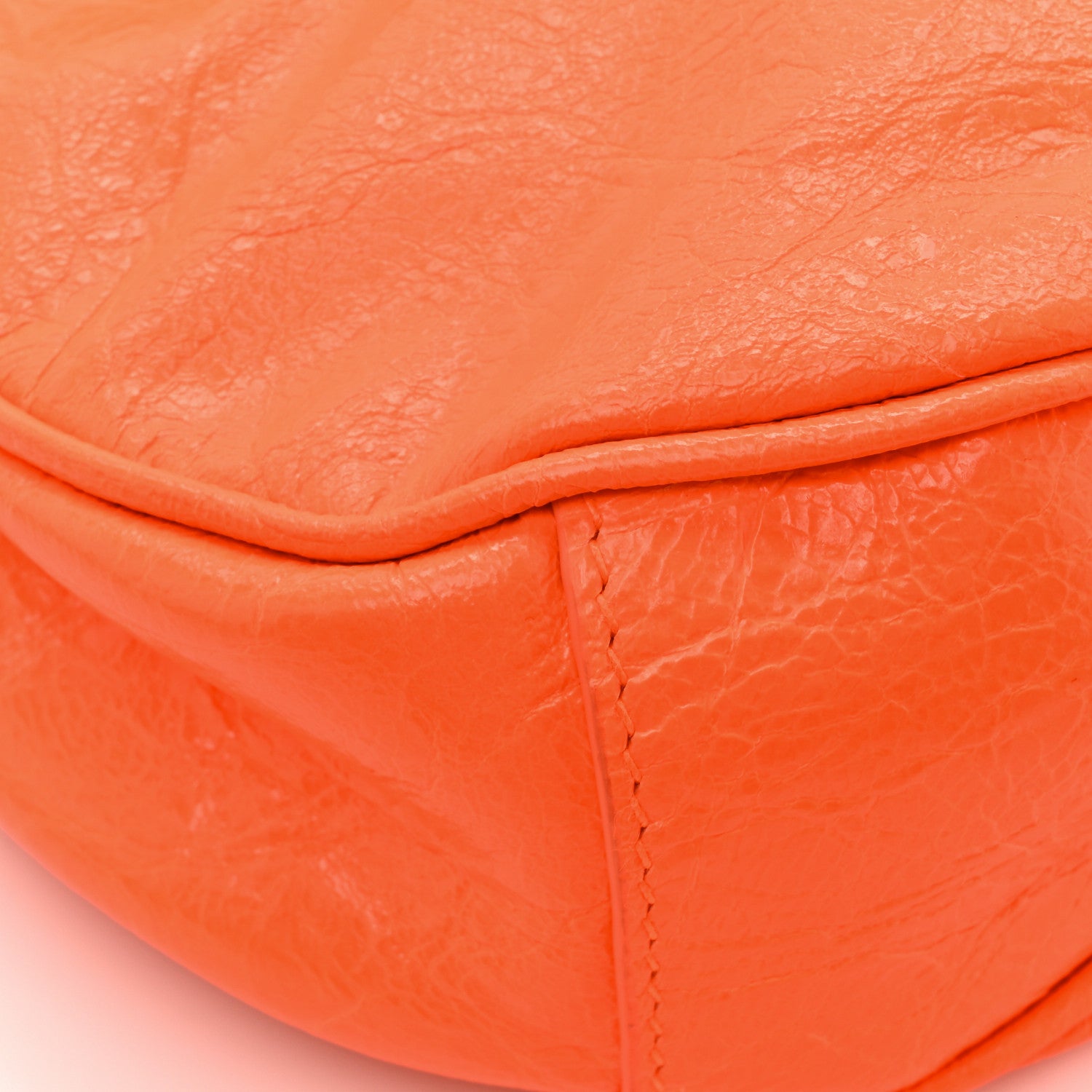 Balenciaga Agneau Arena Le Cagole Shoulder Bag XS Orange 16 of 16