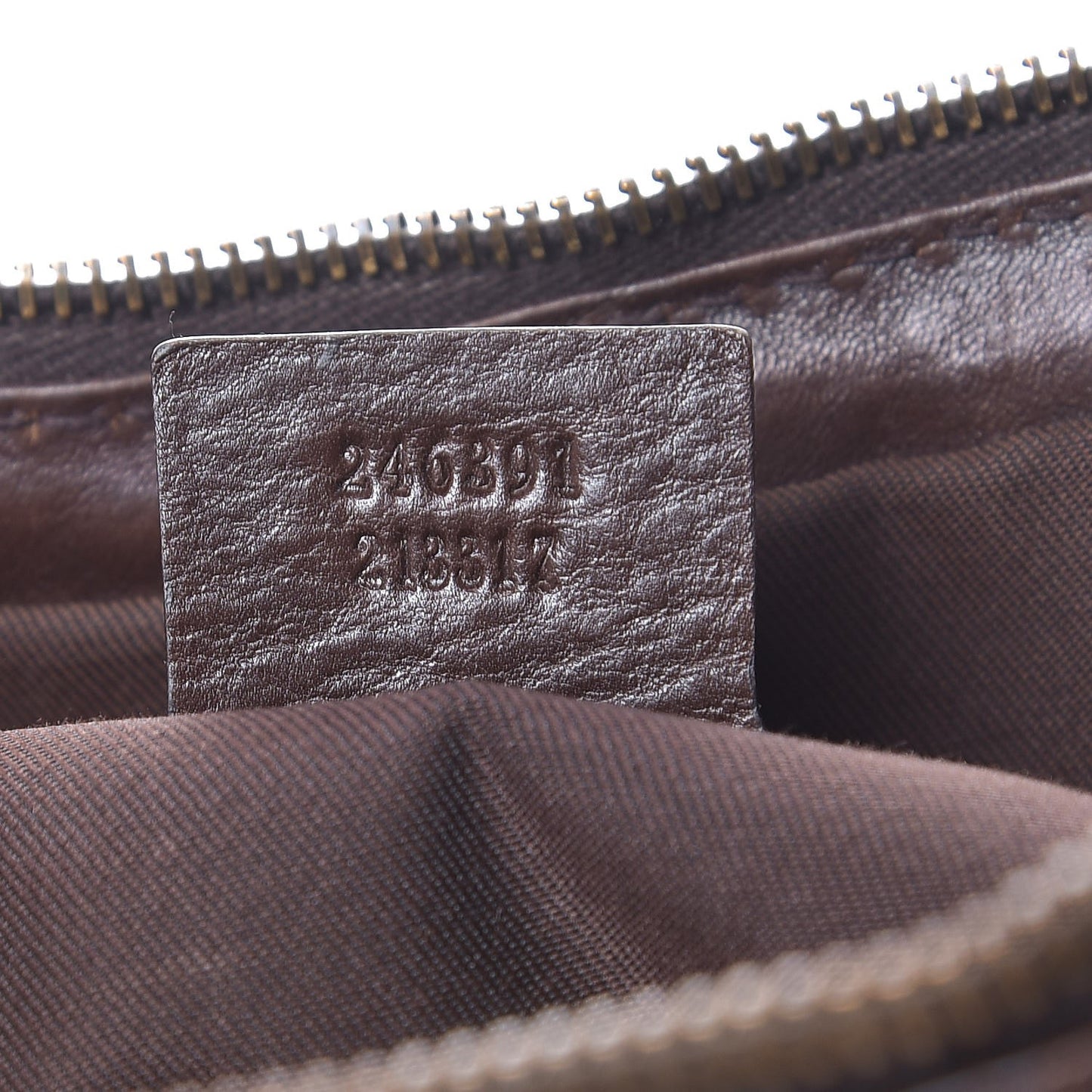 Monogram Interlocking G Tote Dark Brown