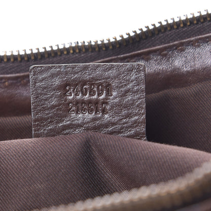 Gucci Monogram Interlocking G Tote Dark Brown 7 of 16