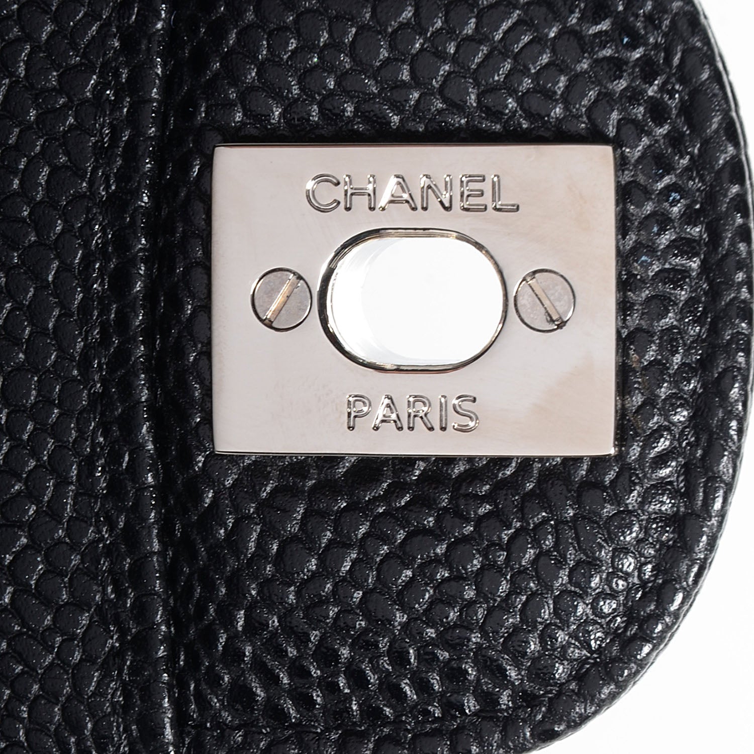 Chanel Caviar Quilted Medium Double Flap Black 7 of 8