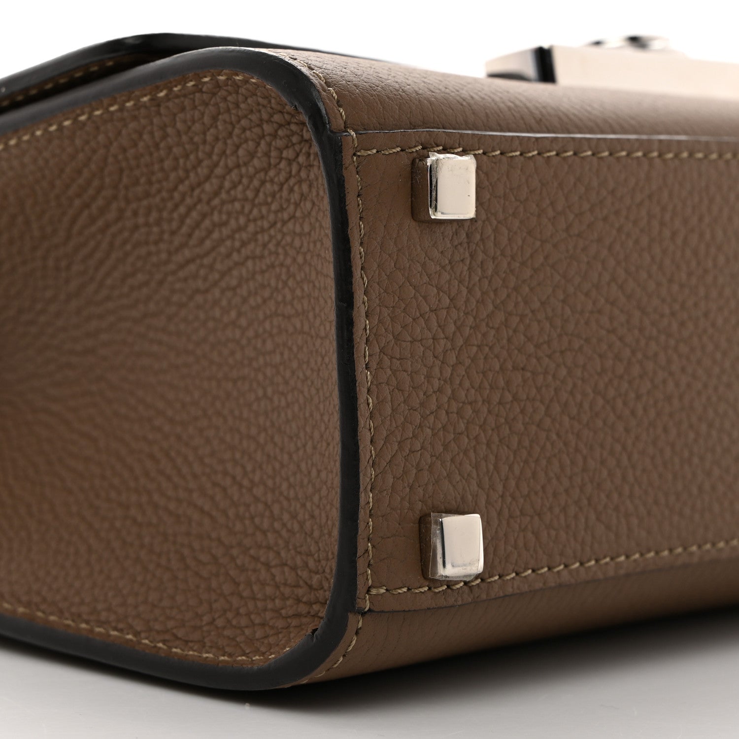 Moynat Taurillon Blush Rejane BB Tourterelle 8 of 9