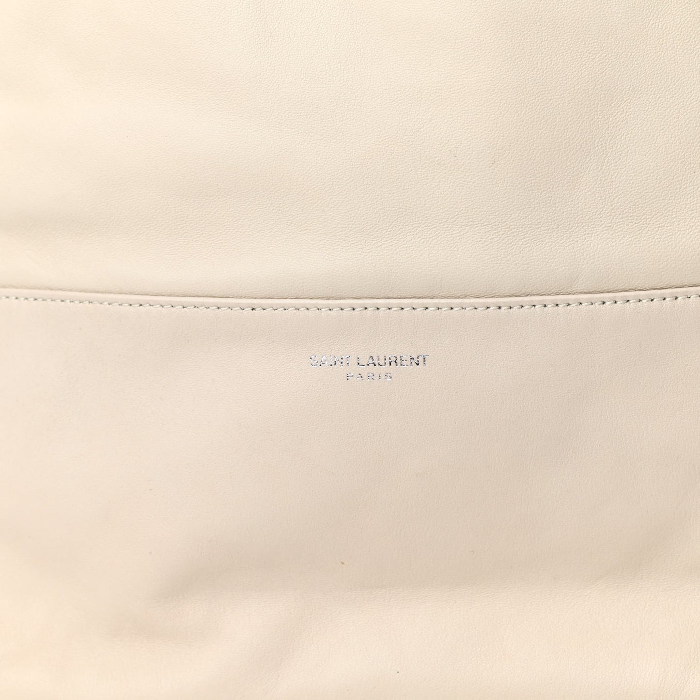 Lambskin West Shopping Bag Crema Soft