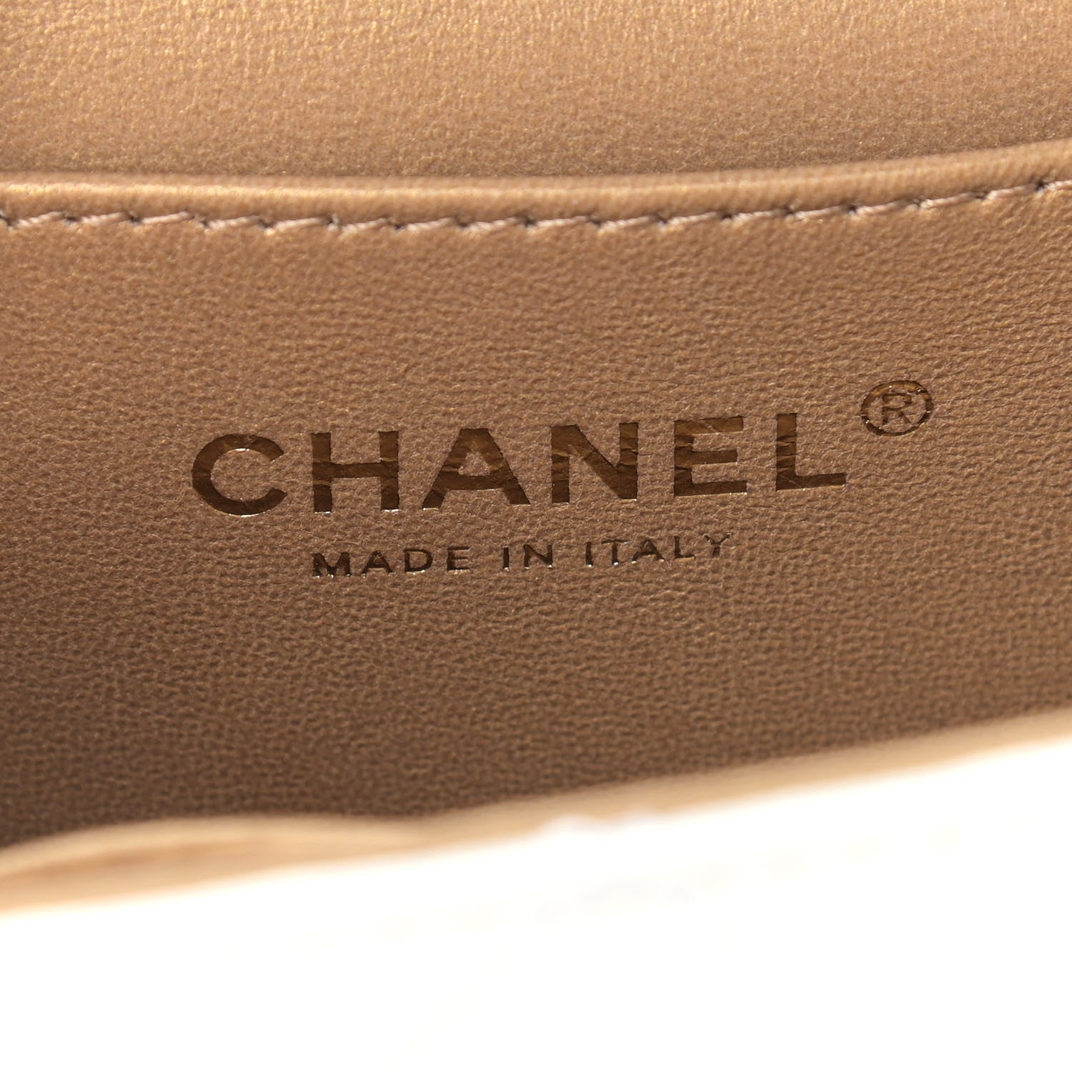 Chanel Lambskin Quilted Chic Pearls Flap White 6 of 9