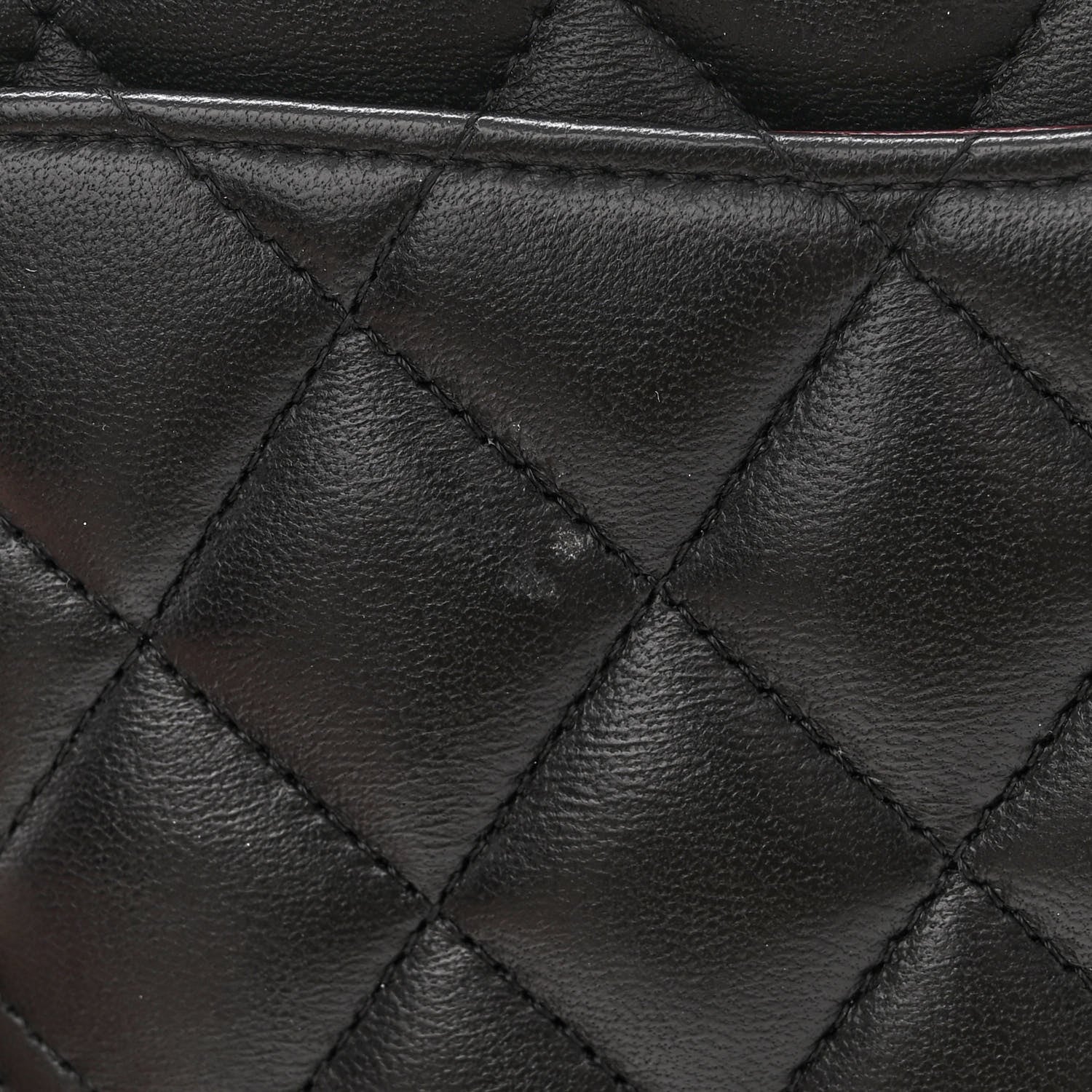 Chanel Lambskin Quilted Small Double Flap Black 11 of 12