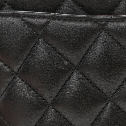 Chanel Lambskin Quilted Small Double Flap Black 11 of 12