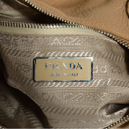 Prada Vitello Daino Shoulder Bag Sabbia 7 of 9