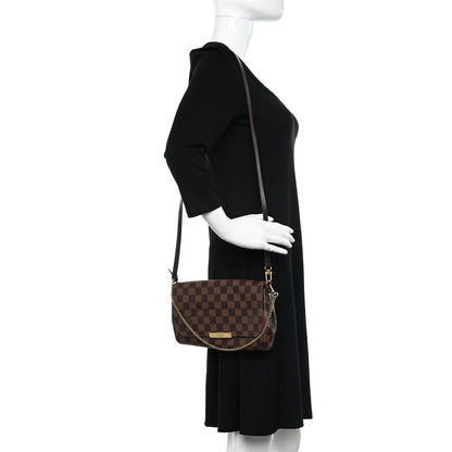 Louis Vuitton Damier Ebene Favorite MM 2 of 12