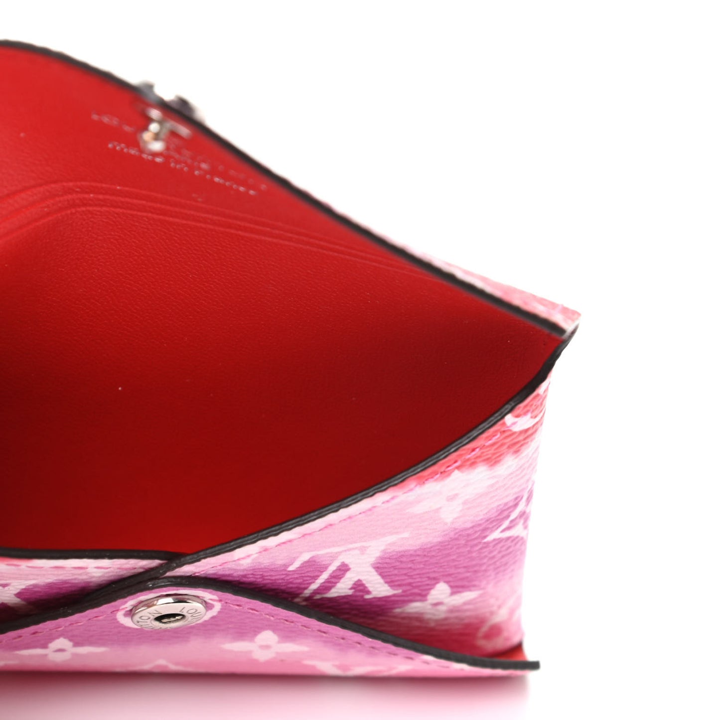 Monogram Escale Small Kirigami Pochette Insert Red
