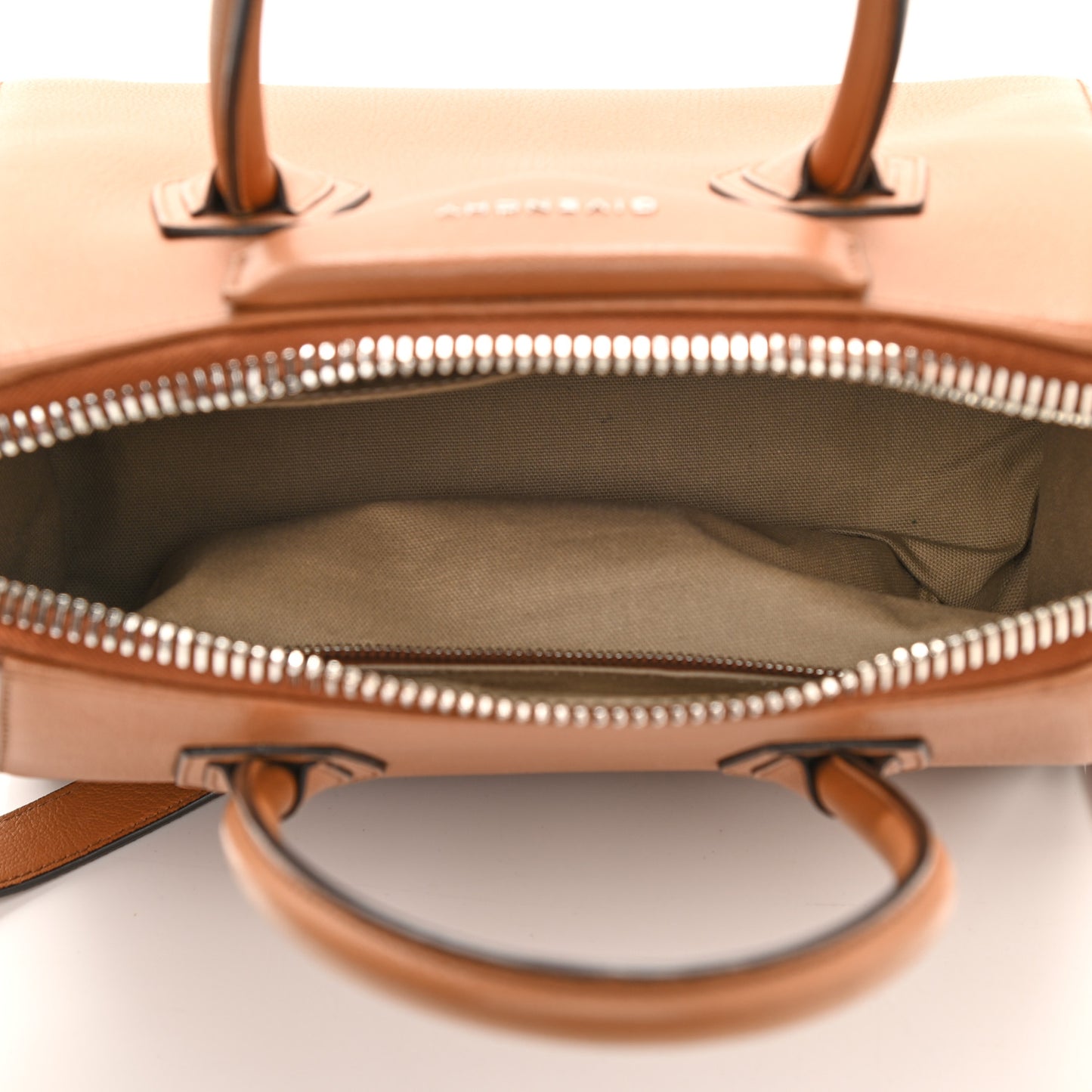 Sugar Goatskin Small Antigona Caramel