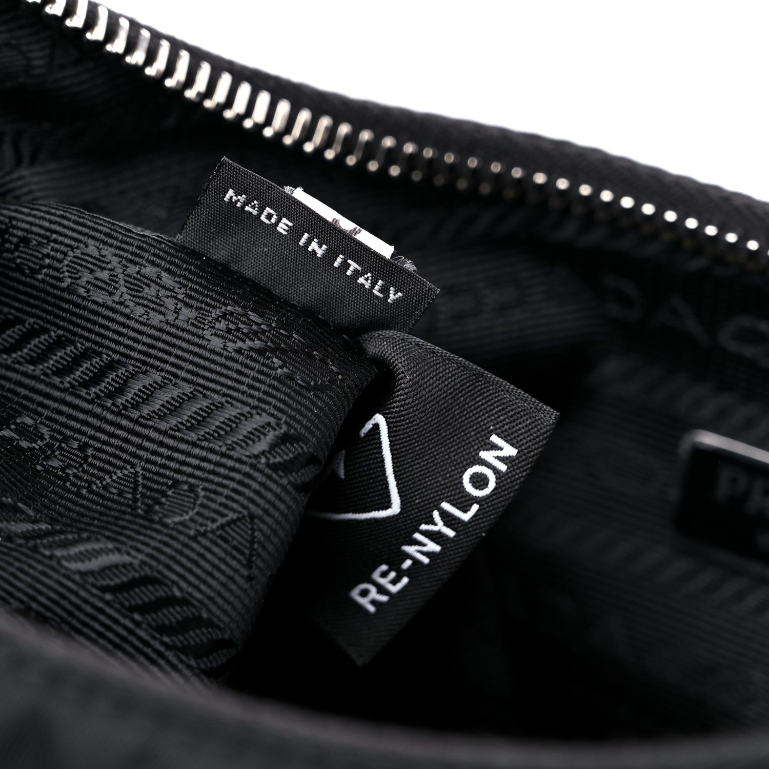 Prada Nylon Re-Edition 2005 Shoulder Bag Black 7 of 10