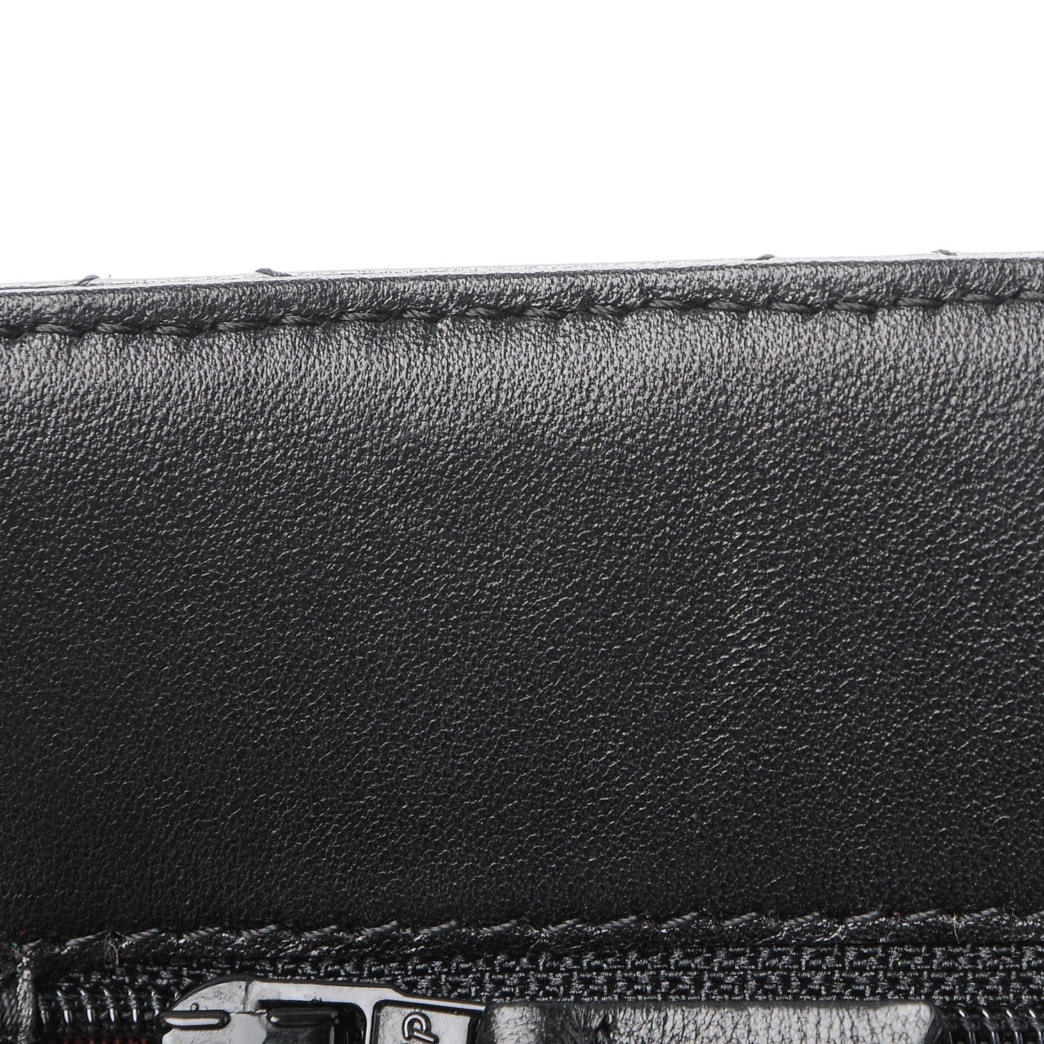 Chanel Lambskin Quilted Wallet On Chain WOC Black 9 of 10