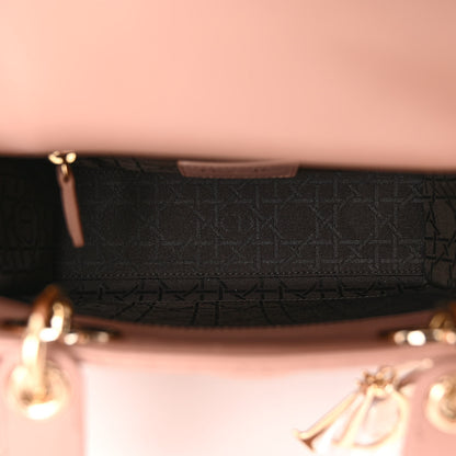 Christian Dior Lambskin Cannage Small My ABCDior Lady Dior Fard 5 of 9