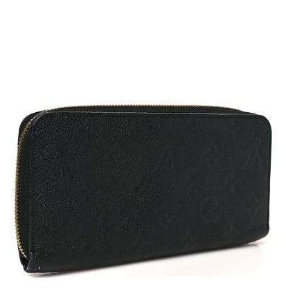 Louis Vuitton Empreinte Zippy Wallet Black 3 of 7