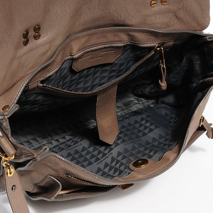 Proenza Schouler Lambskin Medium PS1 Satchel Smoke 5 of 13