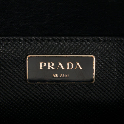 Prada Saffiano Cuir Open Promenade Tote Black 7 of 7