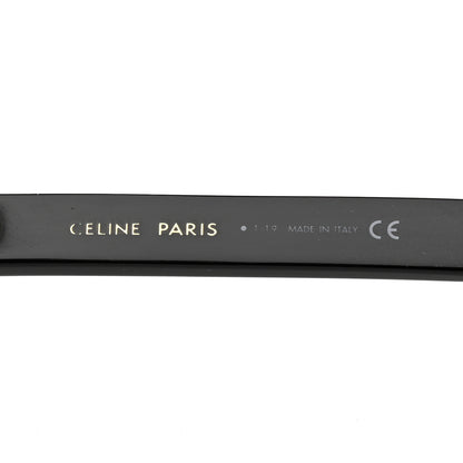 Celine Acetate Polarized Square Sunglasses CL40090I Black 6 of 7