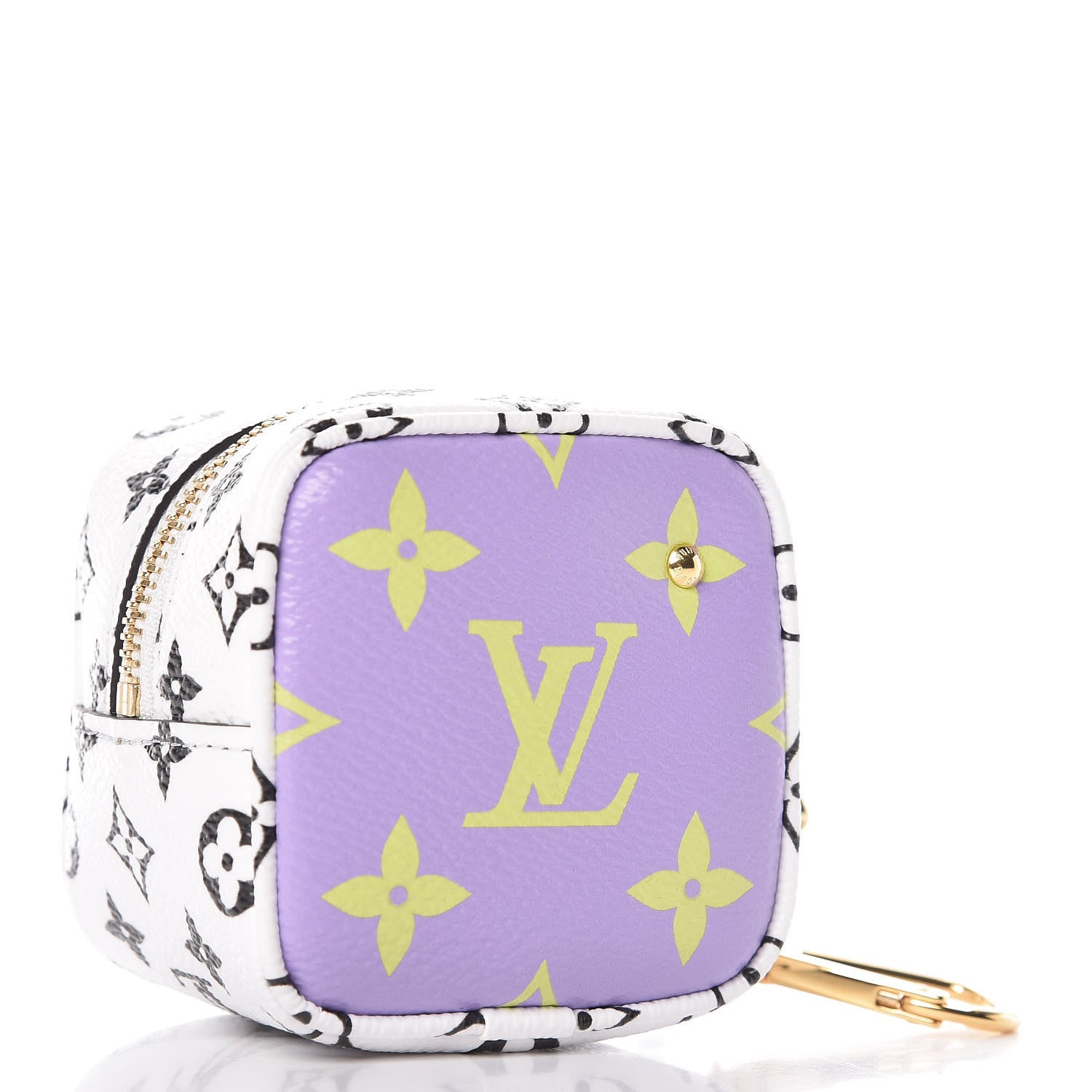 Louis Vuitton Monogram Giant Cube Coin Purse Pink 3 of 7
