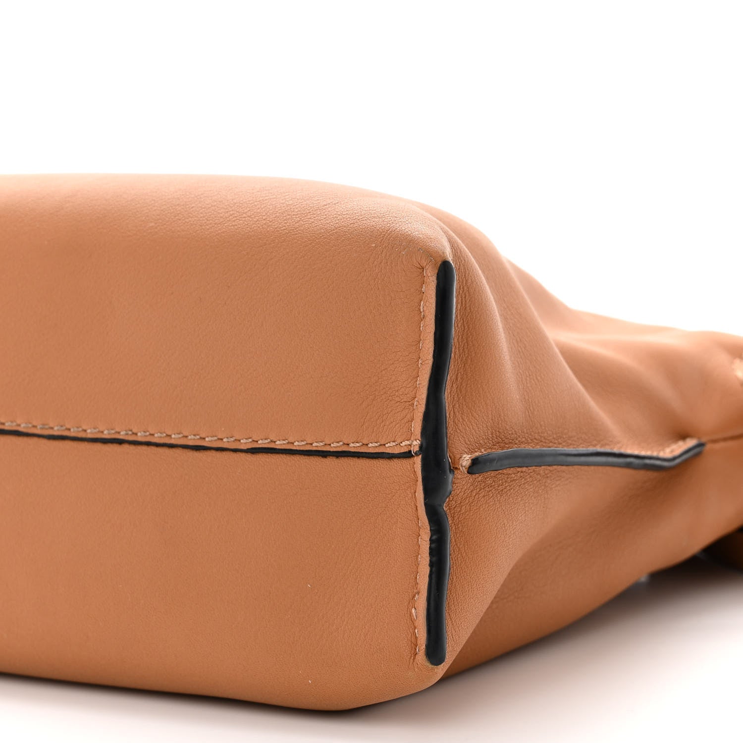 Loewe Calfskin Mini Flamenco Knot Clutch Warm Desert 11 of 13