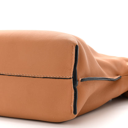 Loewe Calfskin Mini Flamenco Knot Clutch Warm Desert 11 of 13