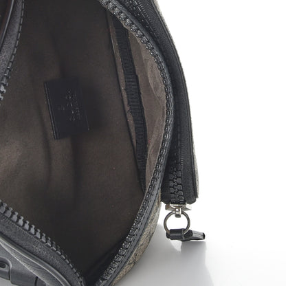 Gucci GG Supreme Monogram Belt Bag Black 5 of 13
