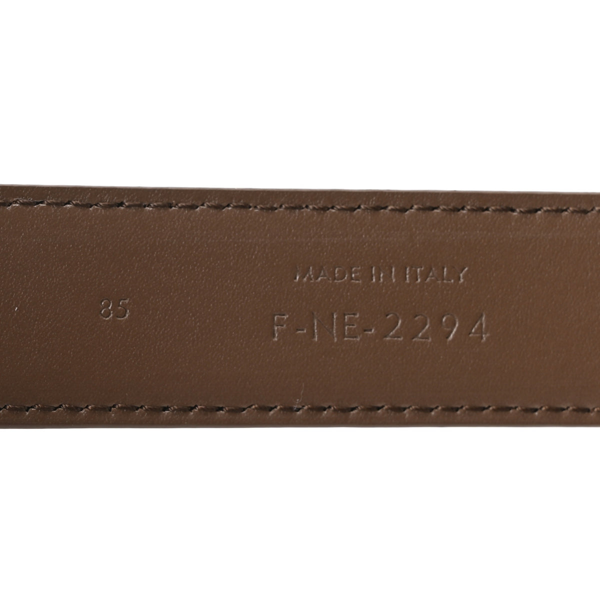 Celine Box Calfskin Small 18mm Triomphe Belt 85 34 Brown 6 of 7