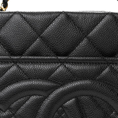 Chanel Caviar Quilted Timeless CC Soft Tote Black 10 of 13