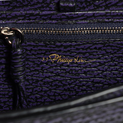 3.1 Phillip Lim 3.1 Textured Calfskin Pashli Mini Messenger African Violet 6 of 9