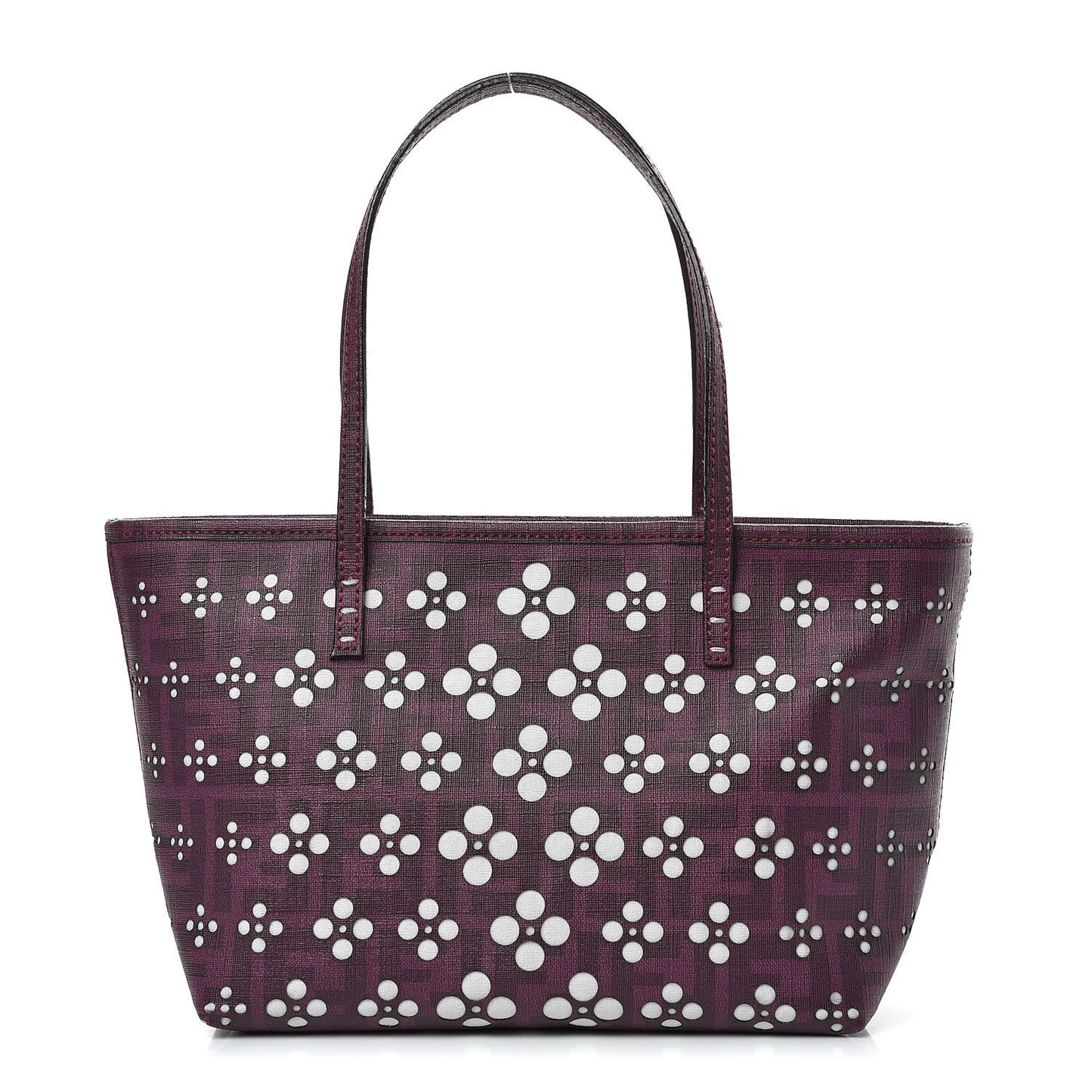 Zucca Spalmati Mini Roll Tote Ciclamino