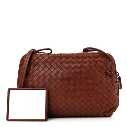 Bottega Veneta Nappa Intrecciato Nodini Crossbody Messenger Terracota 1 of 18