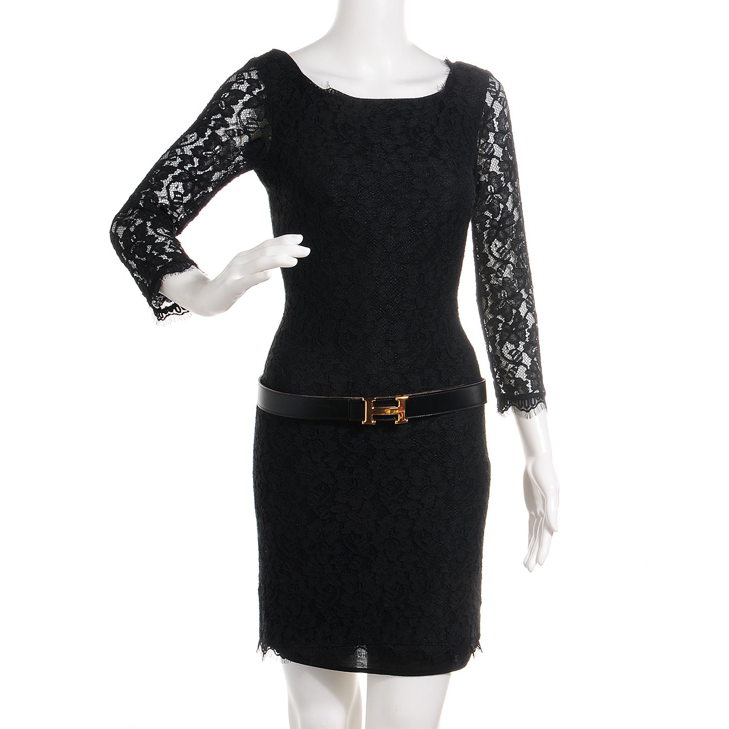 Hermes Box Togo Reversible Polished Constance 32mm H Belt 90 Black Gold 2 of 6