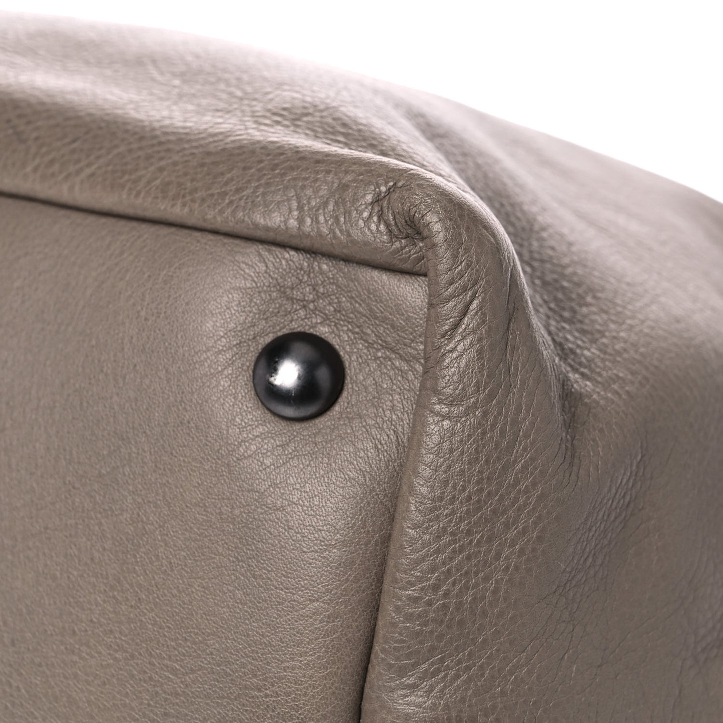 Calfskin Sac Hamptons Weekender Bag Taupe