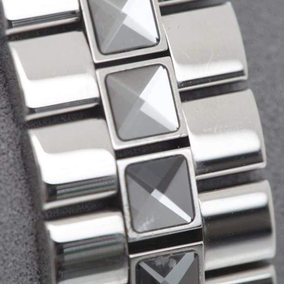 Christian Dior Stainless Steel Diamond Sapphire 38mm Christal Chronograph Quartz Watch White 8 of 16