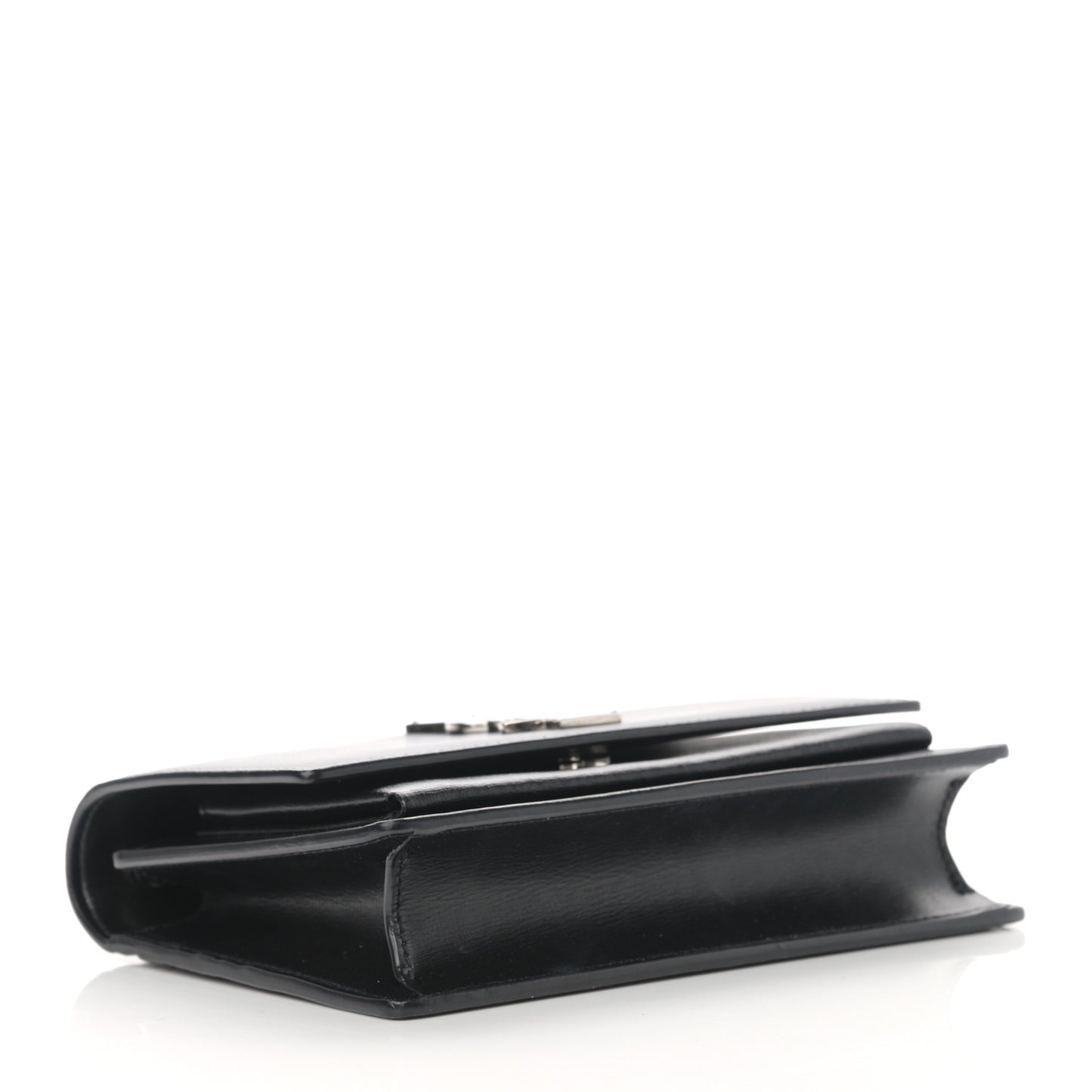 Calfskin Monogram Sunset Chain Wallet Black