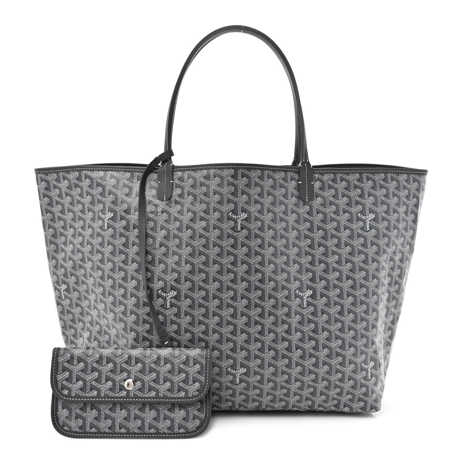 Goyard Goyardine Saint Louis GM Grey 3 of 12