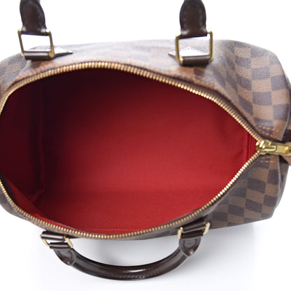 Louis Vuitton Damier Ebene Speedy 30 5 of 11