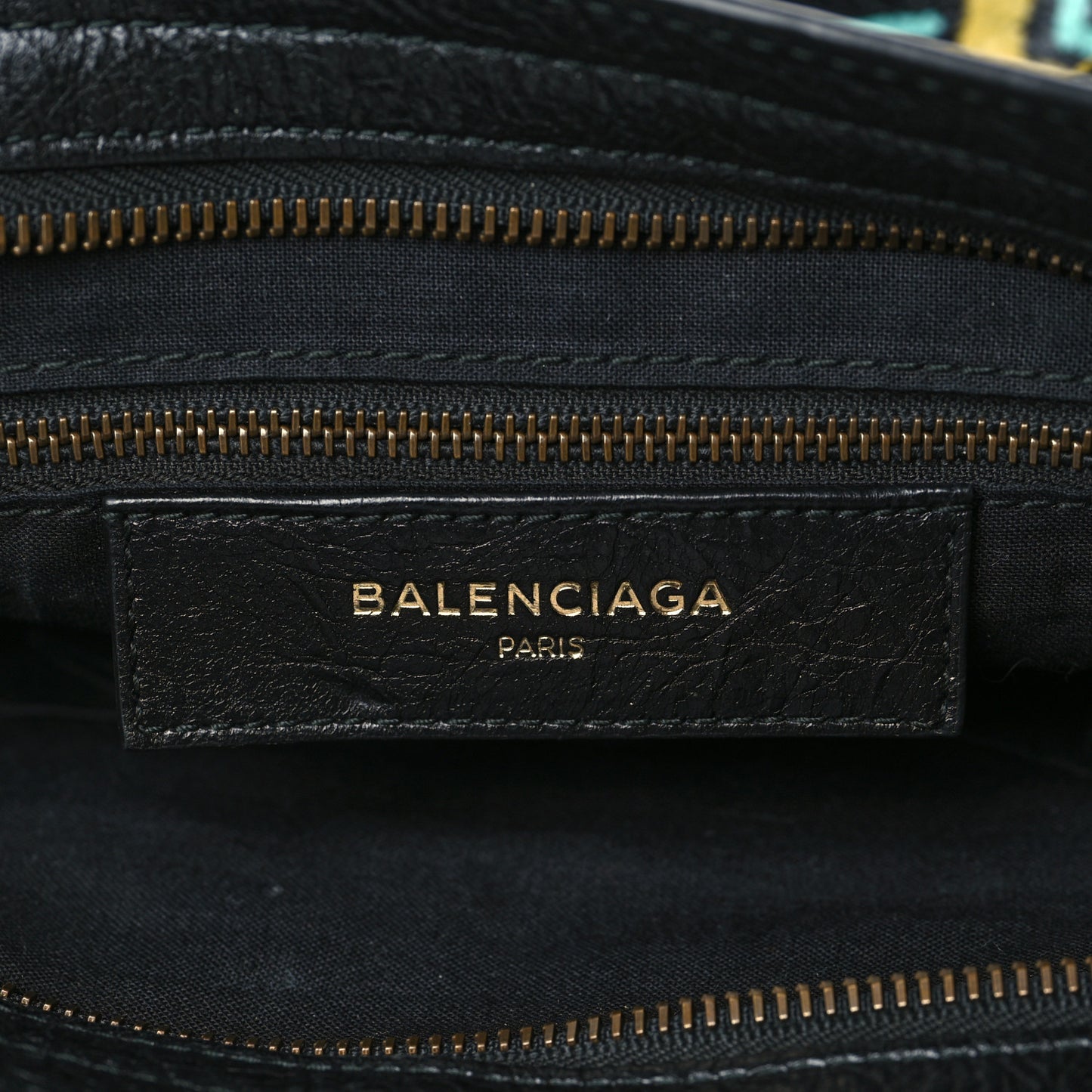 Agneau Graffiti All Over Classic Hardware City Black Multicolor