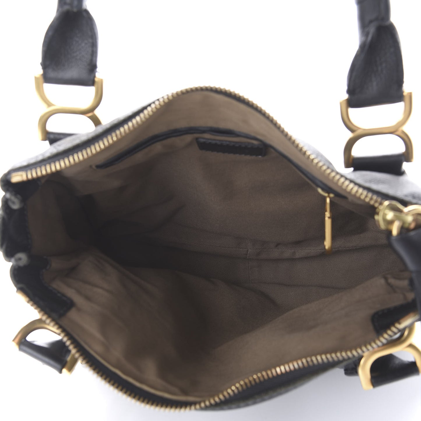 Calfskin Medium Marcie Satchel Black
