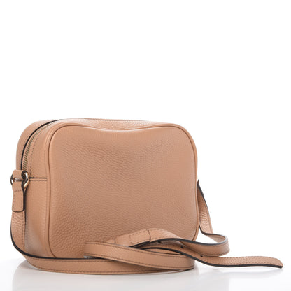 Gucci Pebbled Calfskin Small Soho Disco Bag Camelia 3 of 10